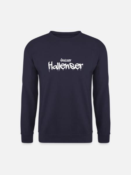 Halle Saale - Stolzer Hallenser - Sachsen - Sachse - Unisex Pullover - Navy