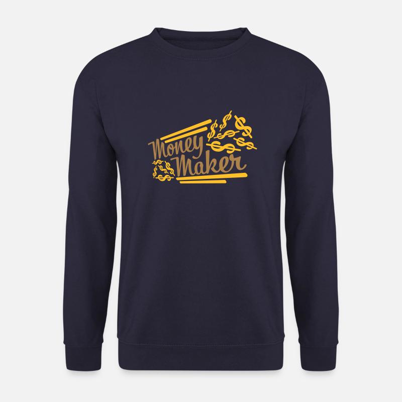 Selfmade Money Maker Dollar - Unisex Pullover - Navy