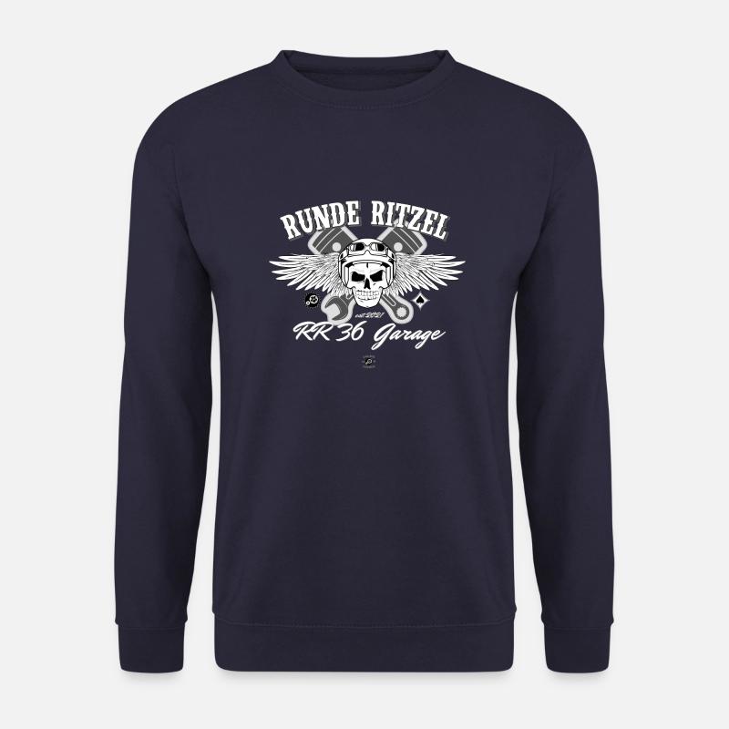 RR36 Garage - Unisex Pullover - Navy