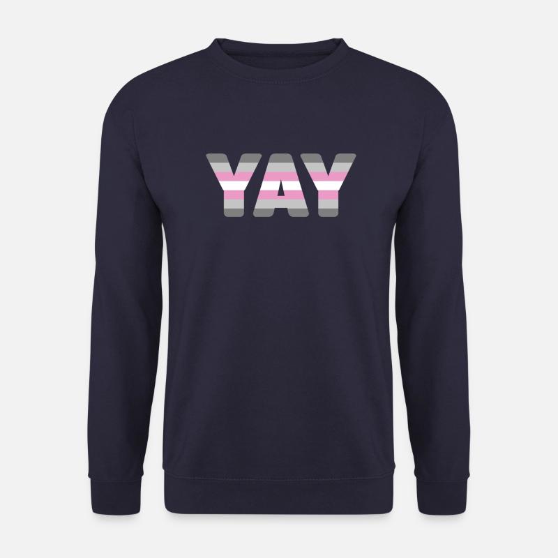 YAY Demigirl - Unisex Pullover - Navy