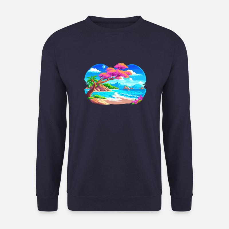 Herrlicher Strand - Unisex Pullover - Navy