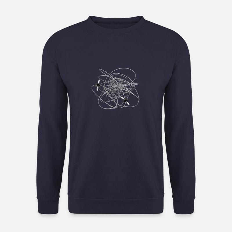Fliege Fliegen - Unisex Pullover - Navy