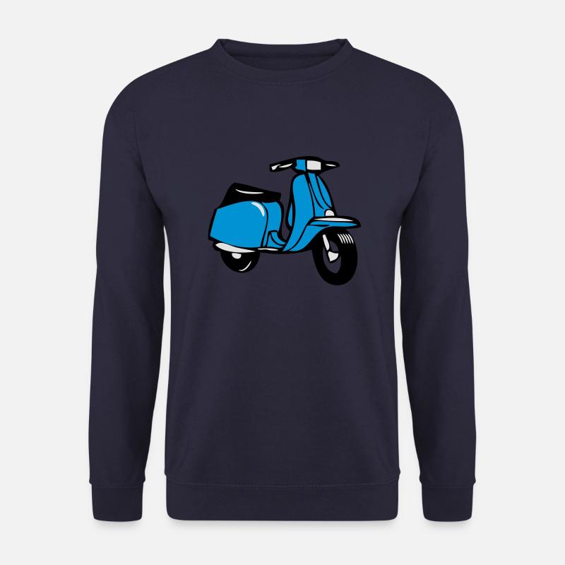 motorroller cool - Unisex Pullover - Navy