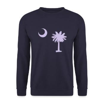South Carolina - Unisex Sweatshirt - navy - Front - Alina (178cm) & Michal (187cm)