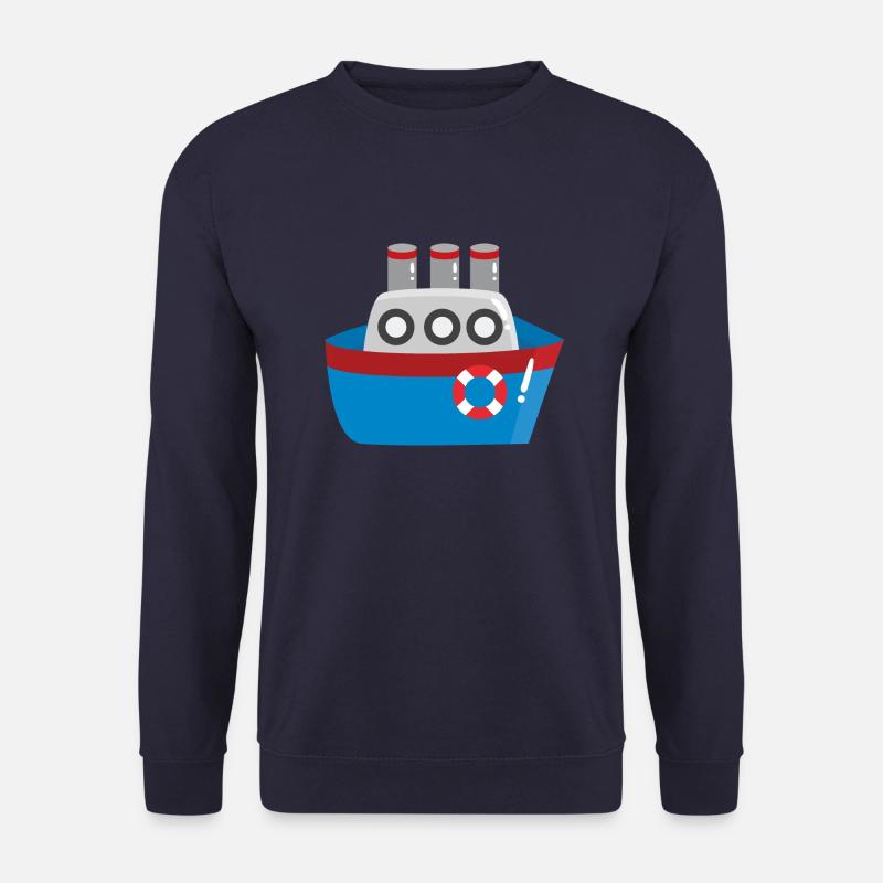 Schiff - Unisex Pullover - Navy