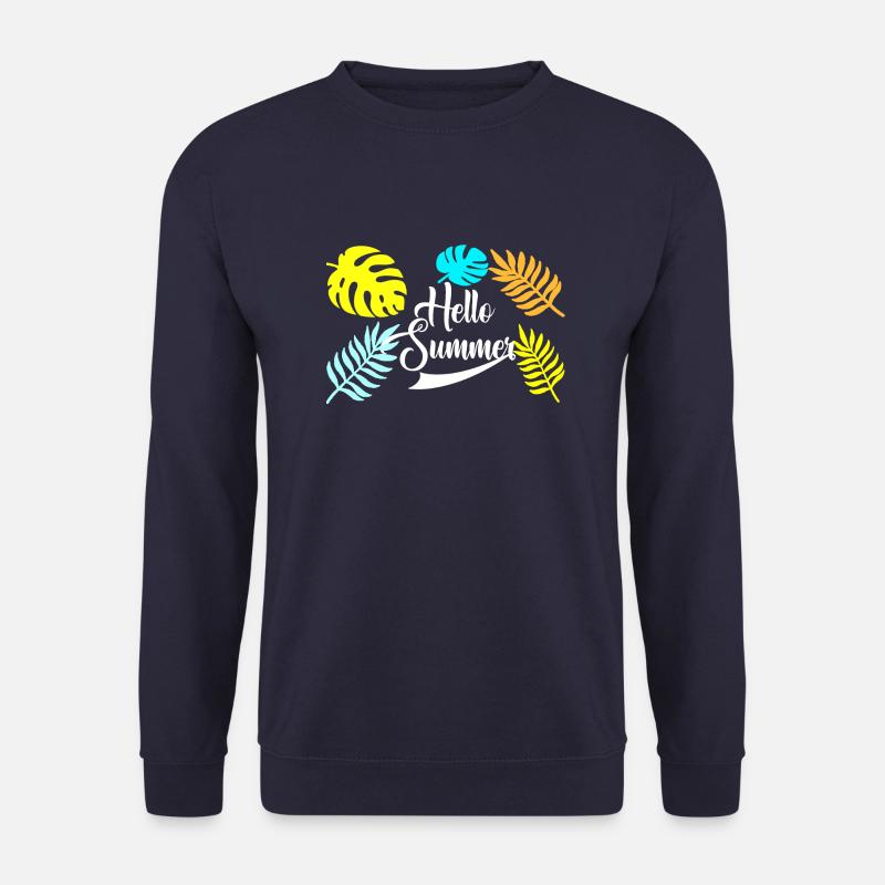 Hello Summer - Unisex Pullover - Navy