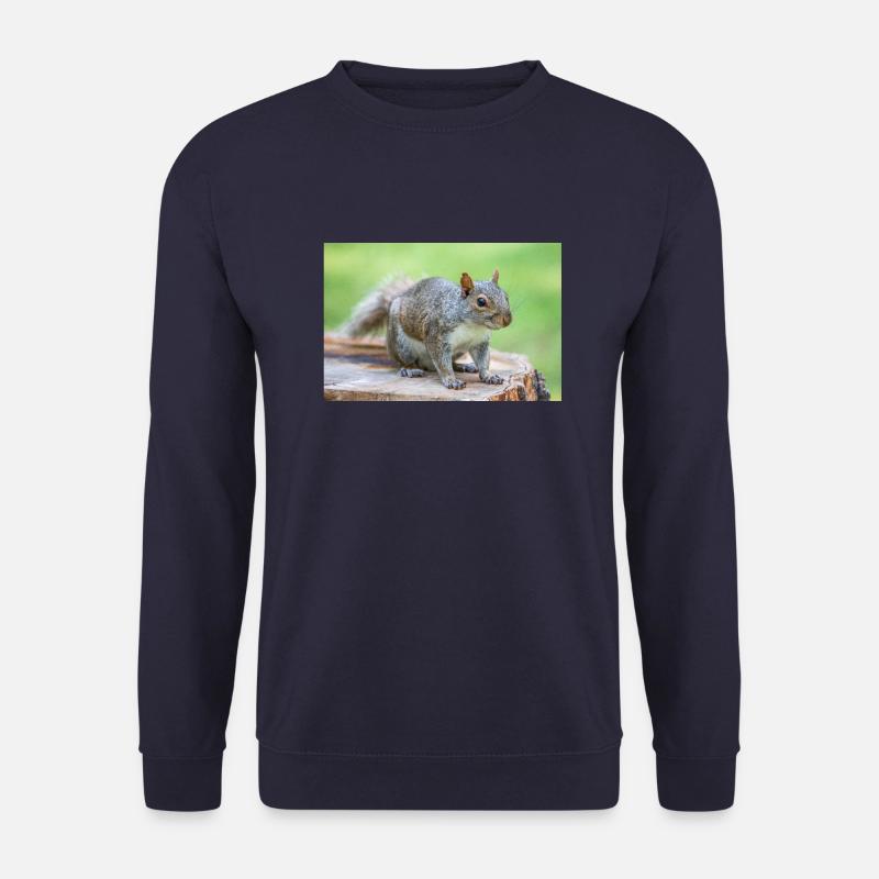 Grauhörnchen Sciurus carolinensis - Unisex Pullover - Navy