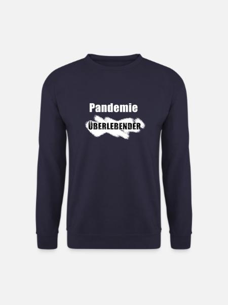 Pandemie Überlebender - Unisex Pullover - Navy