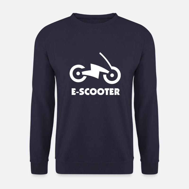 E-Scooter E-Roller Scooter - Unisex Pullover - Navy