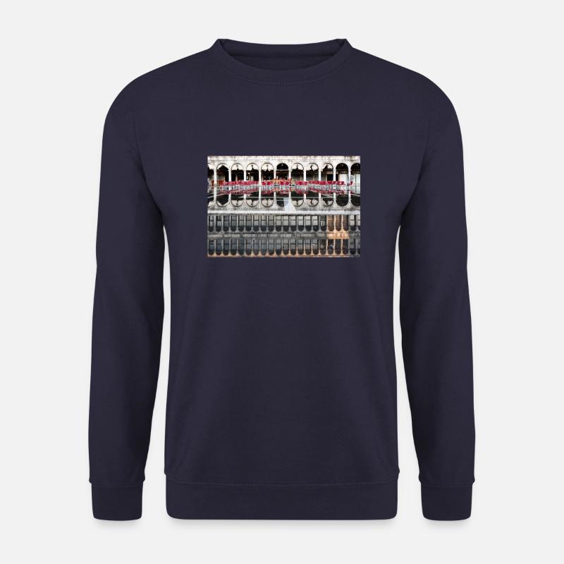 Reflection in St. Mark's Square - Unisex Sweatshirt - navy