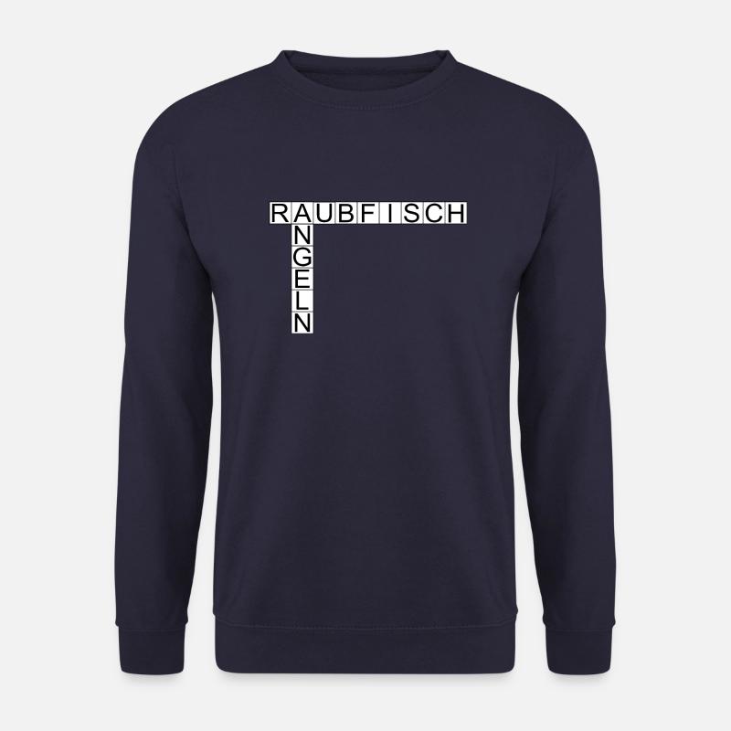 Raubfischangeln - Unisex Pullover - Navy