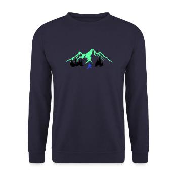 Planche à neige - Sweat-shirt Unisexe - marine - Devant - Alina (178cm) & Michal (187cm)