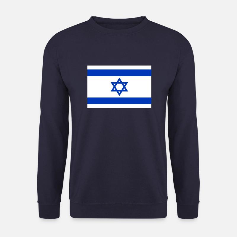 Israel Flagge - Unisex Pullover - Navy