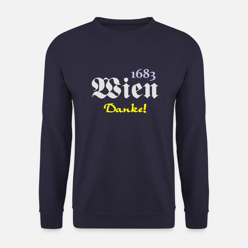1683 Wien - Danke (3) - Unisex Pullover - Navy
