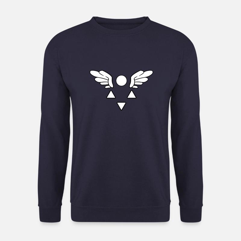Deltarune Flügel Undertale Geschenk - Unisex Pullover - Navy