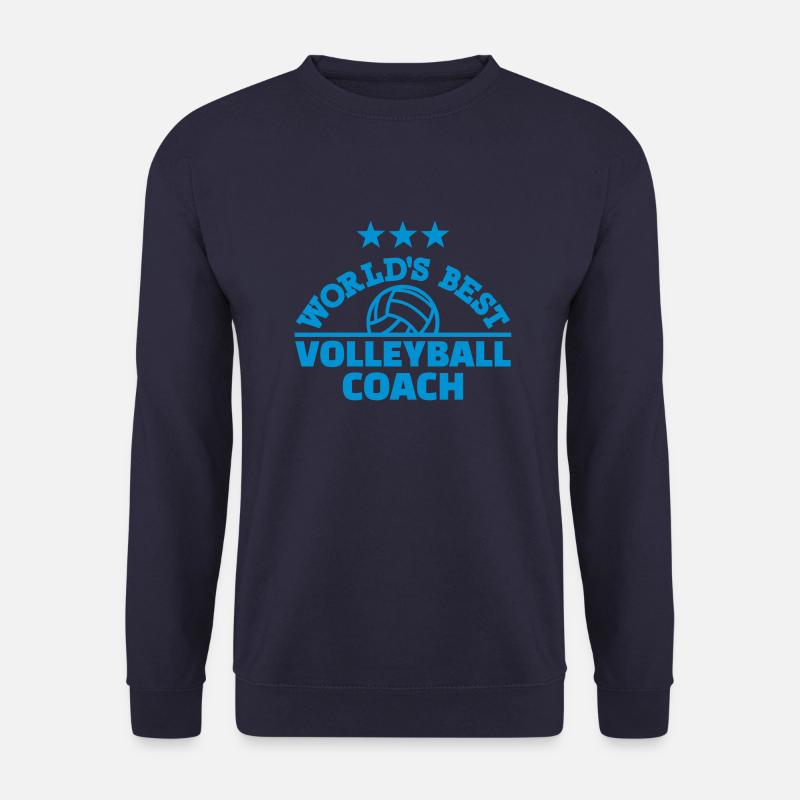 Volleyball coach - Unisex Sweatshirt - navy
