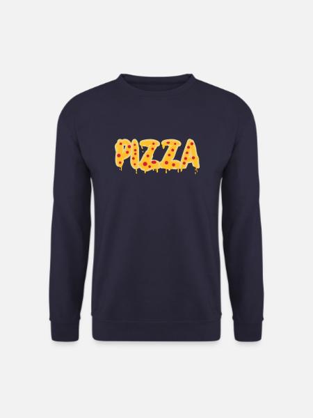 logo schrift text liebe lieblingsessen paprika tei - Unisex Pullover - Navy