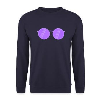 Brillen - Unisex Pullover - Navy - Vorne - Alina (178cm) & Michal (187cm)