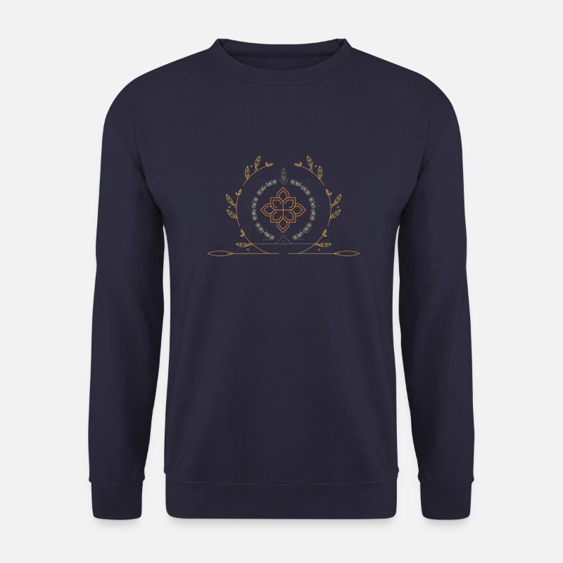 buddhismus sonne spiritualität - Unisex Pullover - Navy