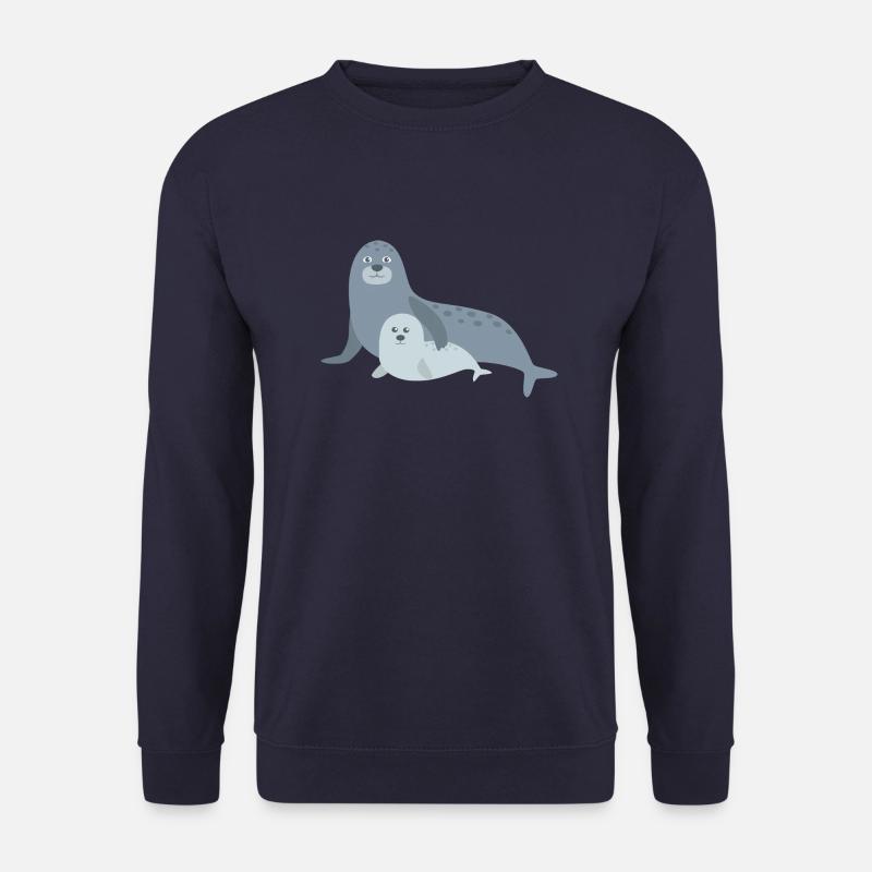 Robbe Familie - Unisex Pullover - Navy