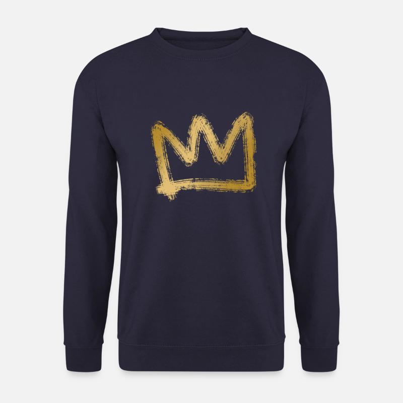 Krone gold - Unisex Pullover - Navy