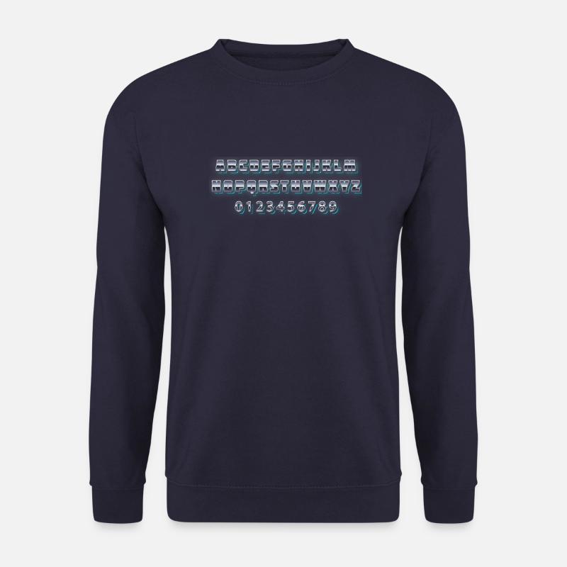 Arcade Alphabet - Unisex Sweatshirt - navy