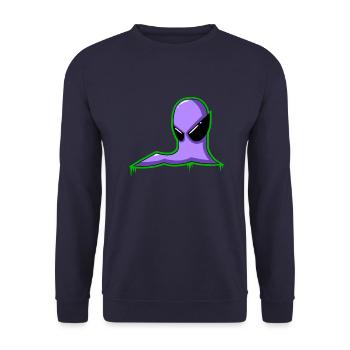 Original - Sweat-shirt Unisexe - marine - Devant - Alina (178cm) & Michal (187cm)