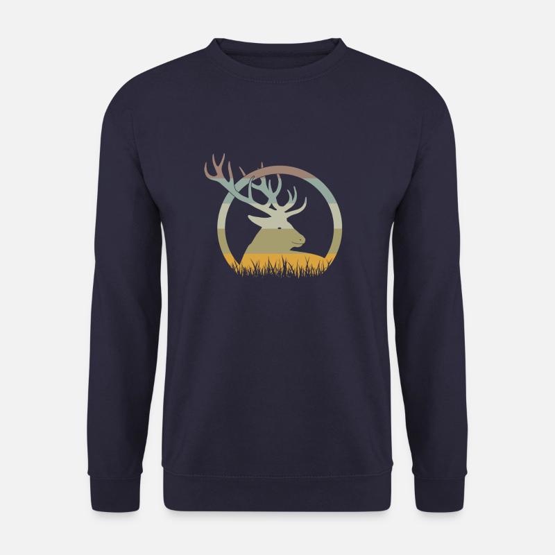Hirsch - Unisex Pullover - Navy