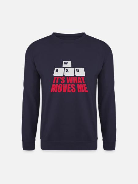 its what moves me - Unisex Sweatshirt - navy