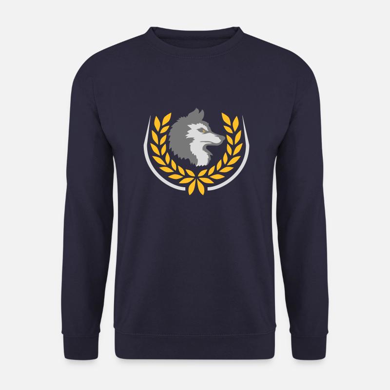 Laurel Wreath Bad Wolf Logo - Unisex Sweatshirt - navy