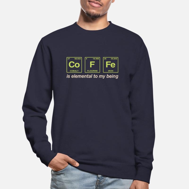 CAFÉ - avec des éléments du système persiode Sweat-shirt Unisexe
