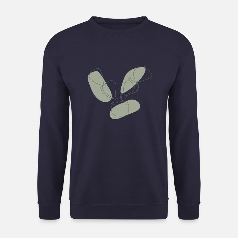 KAKTUS LINEART - Unisex Pullover - Navy