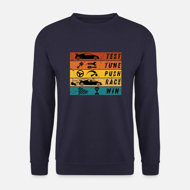 DER BESTE WEG, EIN RENNEN ZU GEWINNEN - Unisex Pullover - Navy