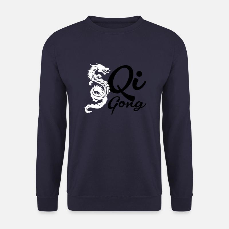 Qigong drache - Unisex Pullover - Navy