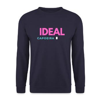 iDeaL Capoeira Neon - Unisex Pullover - Navy - Vorne - Alina (178cm) & Michal (187cm)