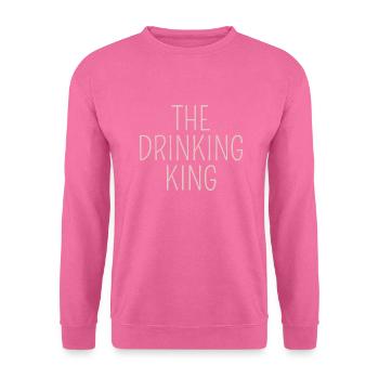 Le roi de la boisson - Sweat-shirt Unisexe - rose - Devant