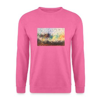 Feu de champ - Sweat-shirt Unisexe - rose - Devant