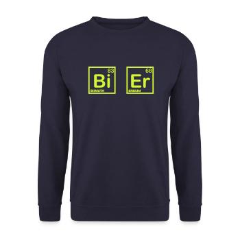 Formule Bière - Sweat-shirt Unisexe - marine - Devant - Alina (178cm) & Michal (187cm)