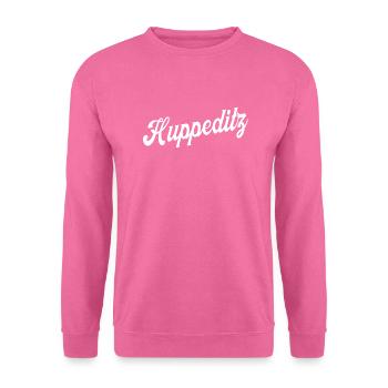 Westerwald Spruch Geschenk - Hui Wäller - Unisex Pullover - Pink - Vorne