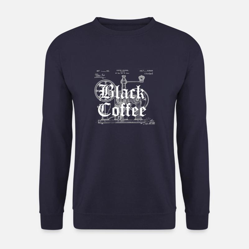 café noir - Sweat-shirt Unisexe - marine
