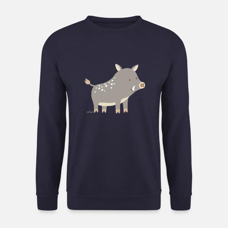 Wildschwein - Unisex Pullover - Navy