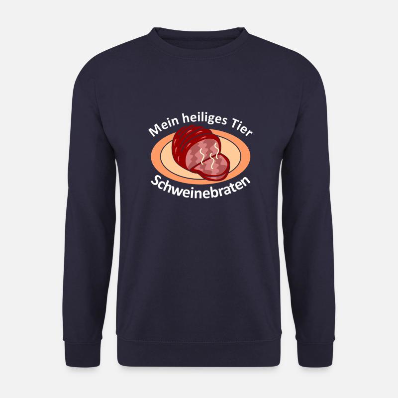 Schweinebraten - Unisex Pullover - Navy