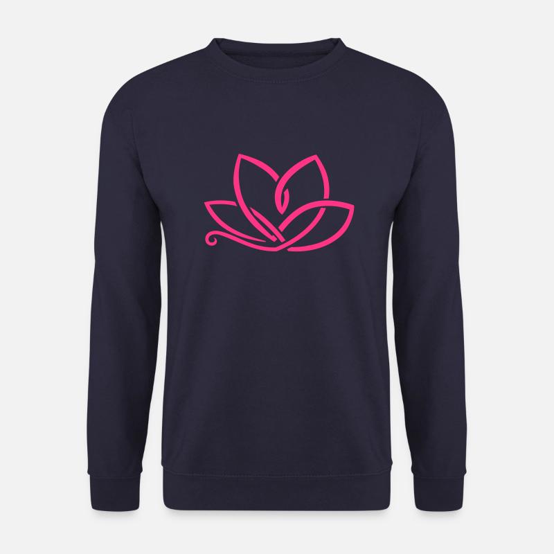 Lotosblume - Unisex Pullover - Navy