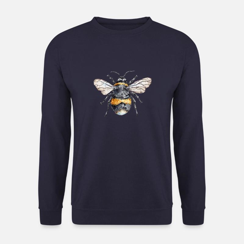 Biene glücklich - Unisex Pullover - Navy