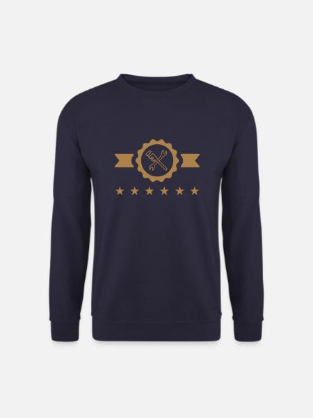 Klempner / Sanitär / Arbeit / Job - Unisex Pullover - Navy