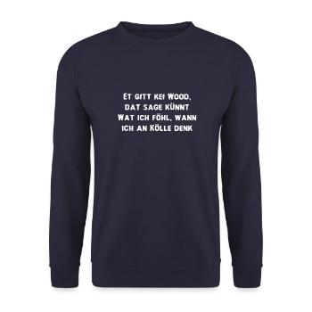 kölle - Unisex Pullover - Navy - Vorne - Alina (178cm) & Michal (187cm)