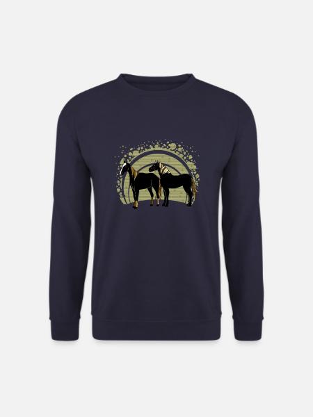 Die Pferde - Unisex Pullover - Navy