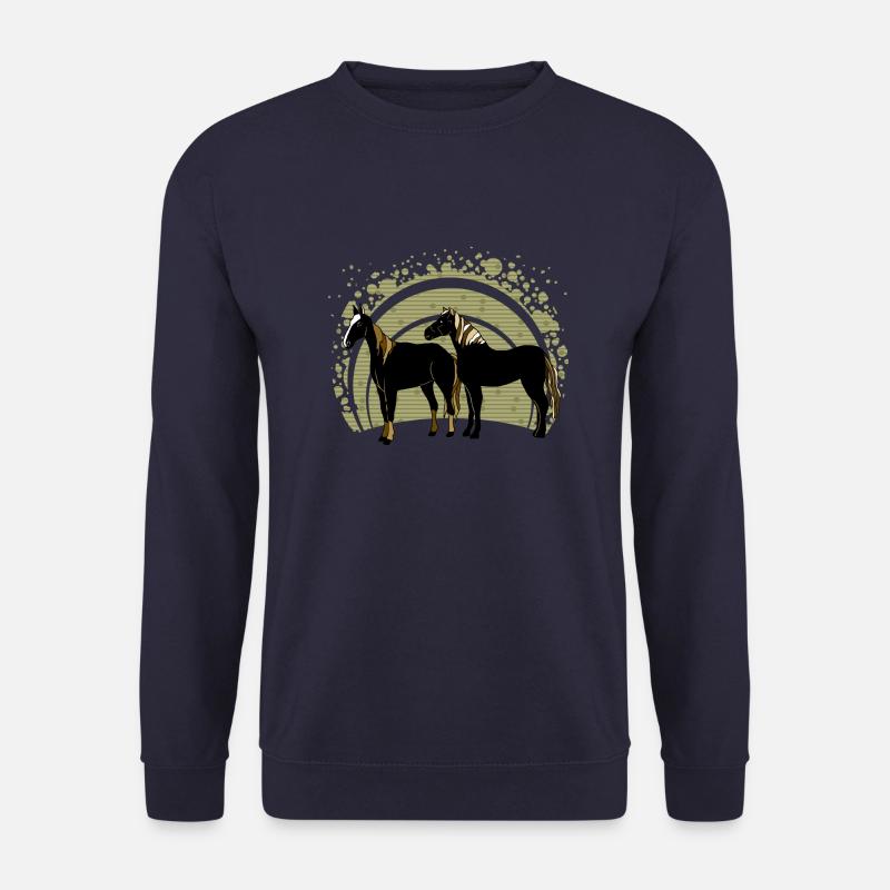 The horses - Unisex Sweatshirt - navy