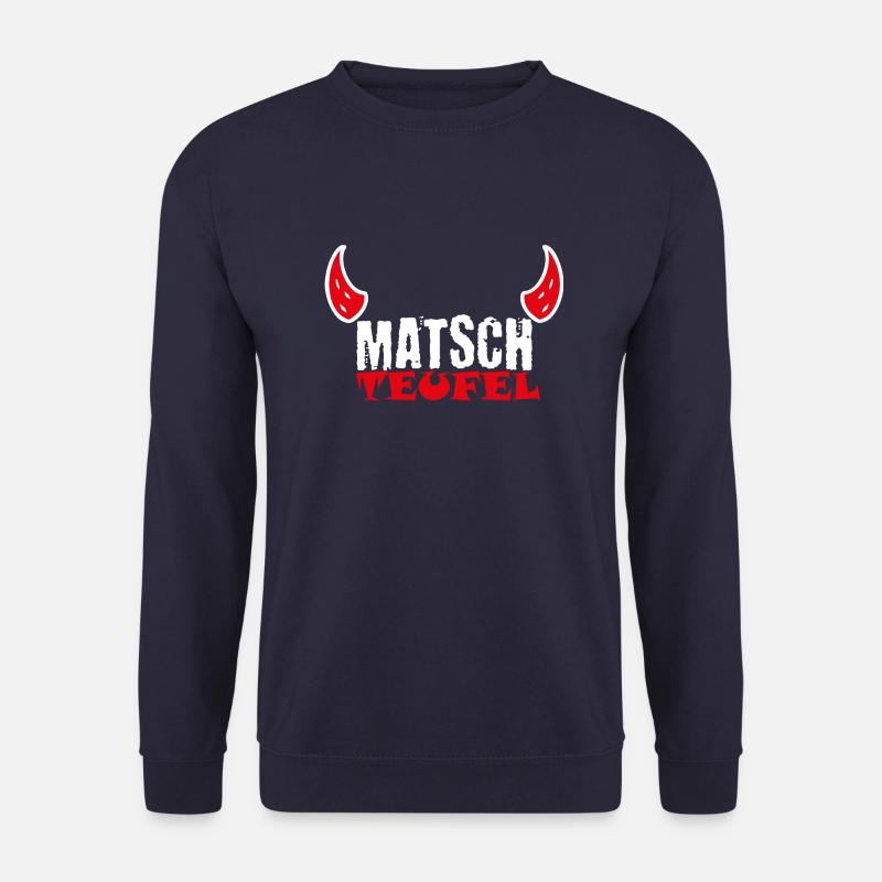 Muddy run shirt Teamshirt Matsch mud Lauf Schlamm - Unisex Pullover - Navy