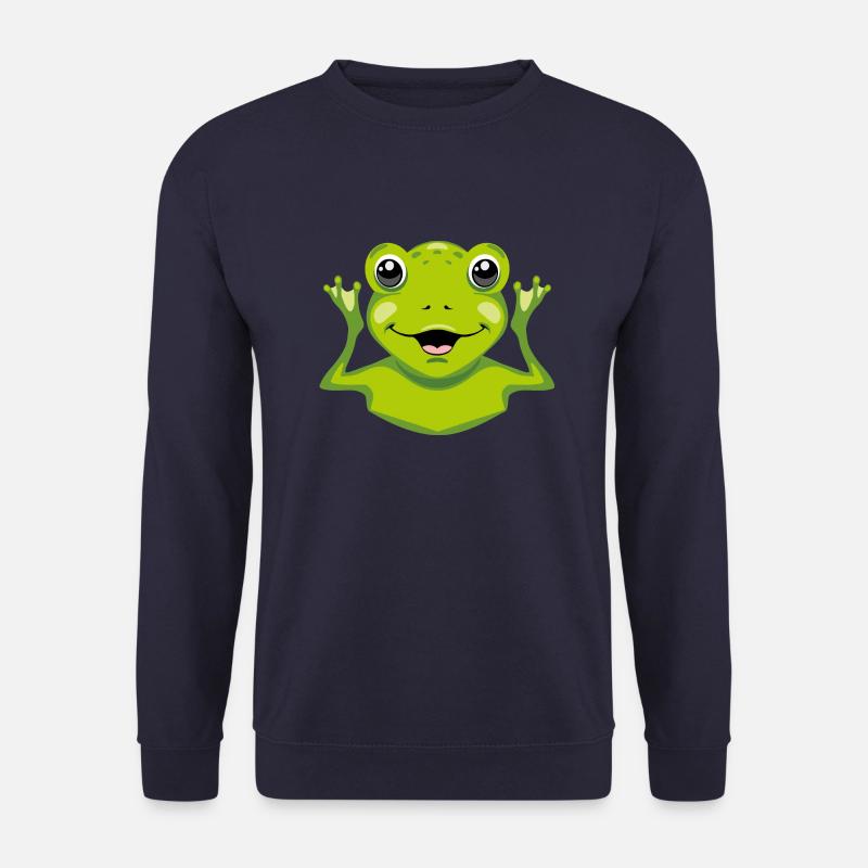 Lucky frog - Unisex Sweatshirt - navy